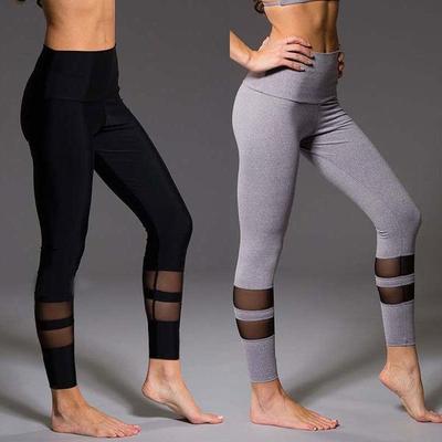 Pants Women Fashion Yoga Fitness Leggings Gym Stretch Sports High Waist Pants Trousers
