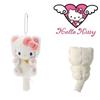 Cute Hellokitty Plush Doll Keychain Bag Charm For Girls