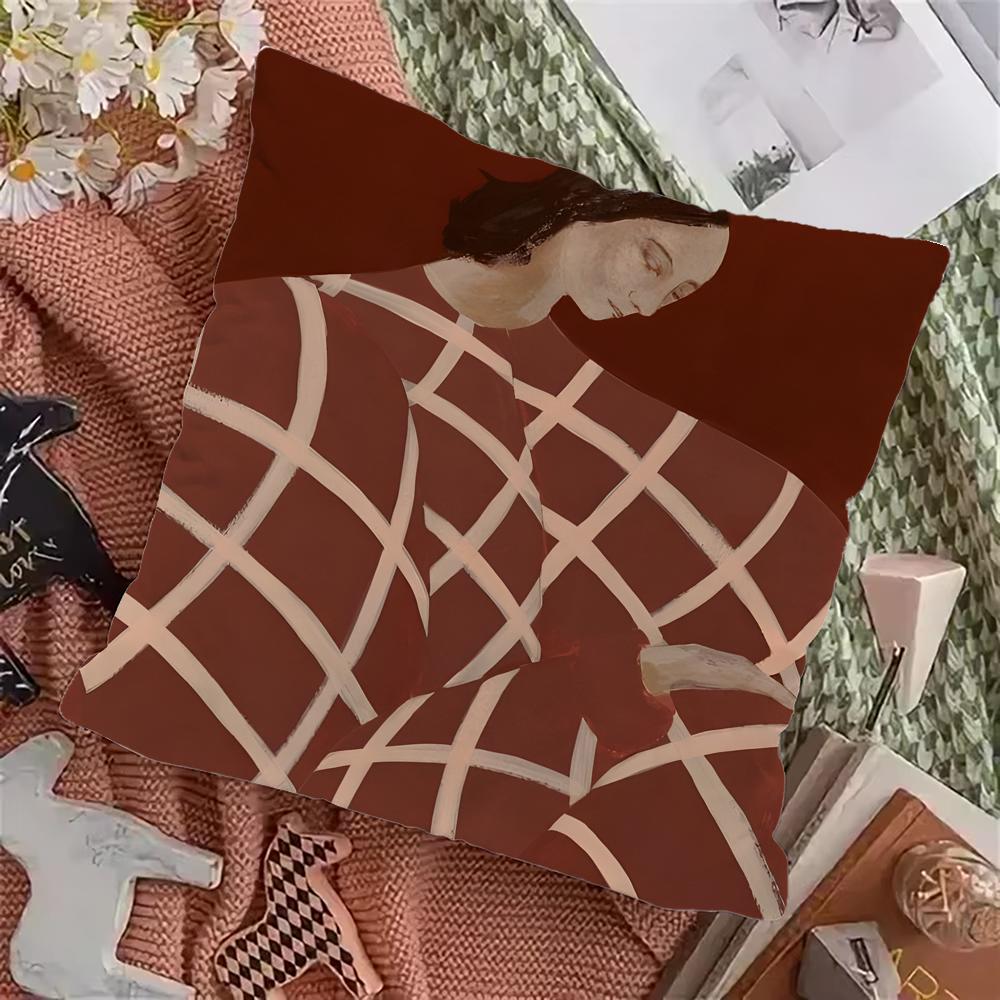 Abstract Woman Artwork Pillow Case Pillowcase Home Sofa Cushions Car Cushions Pillowcover Office Pillowshell Pillow