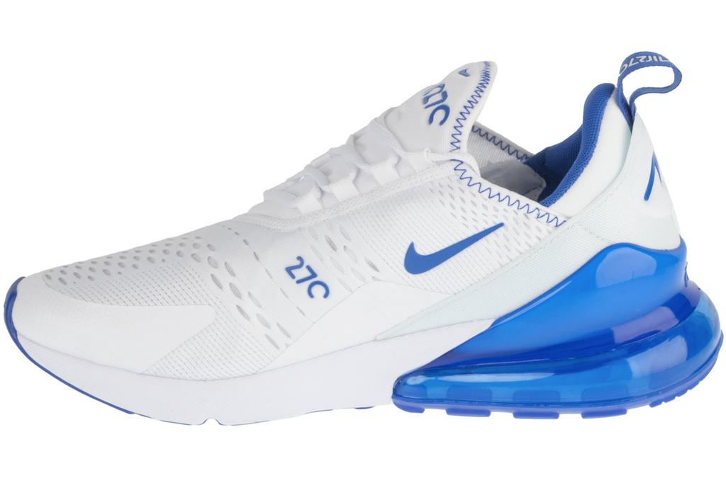 Nike Air Max 270, Białe Sneakersy Męskie