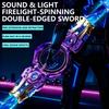 Sound & Light Rotate Sword 14 Multi-Color Flash LED Light Shine Cosplay Sword Toy Party Family Interactive Toy For Kids & Adult