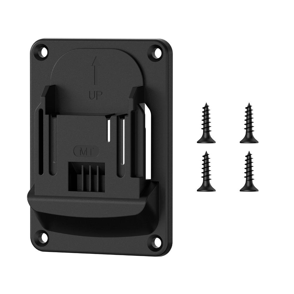 Uchwyt ścienny na baterie Uchwyt ścienny Podstawa baterii Odporny na zużycie Uchwyt na narzędzia elektryczne dla Makita 18V