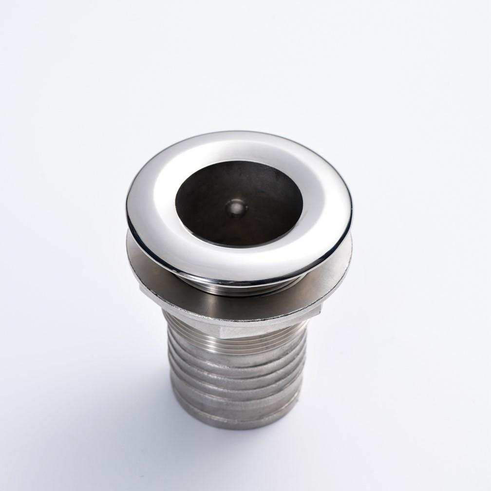 316 Stainless Steel Yacht/Boat Full Thread Drain Outlet Port Spare Parts