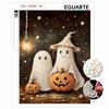 Halloween Pearl Painting Kit Cute Ghost Pumpkin Handmade DIY Home Decoration Painting