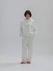 Aenhacheu Diagonal Wide Sweatpants_Ivory