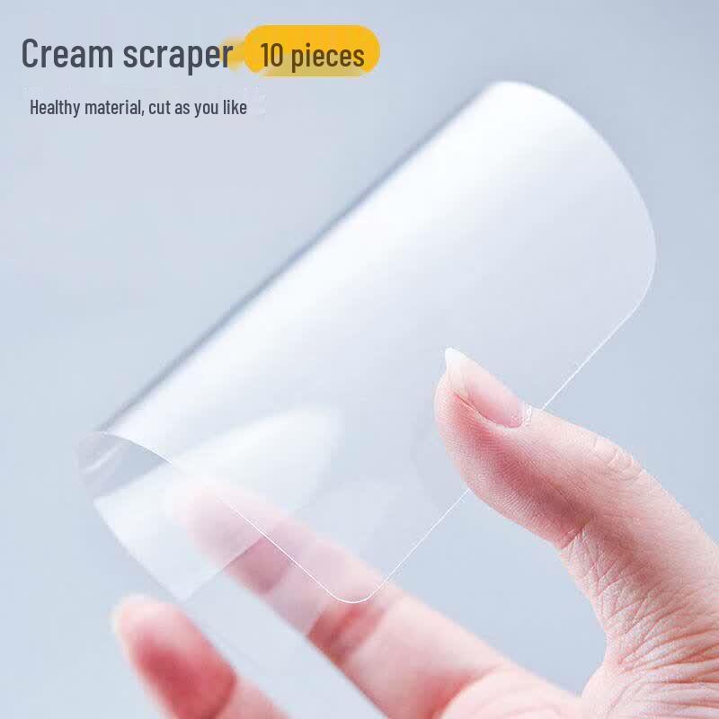 Qiwei Transparent Cake Smoothing Scraper