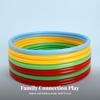 Loop Toss Set with Storage Bag Interactive Plastic Game for Children