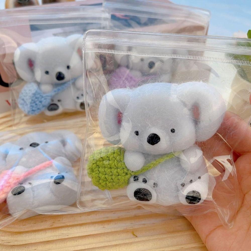 Creative Soft Koala Pinching Toy ,Cartoon Handmade Koala Squishy Fidget Toy Stress Relief Koala  Squishy Fidget Toy  Squeeze Toys for Kids Gift