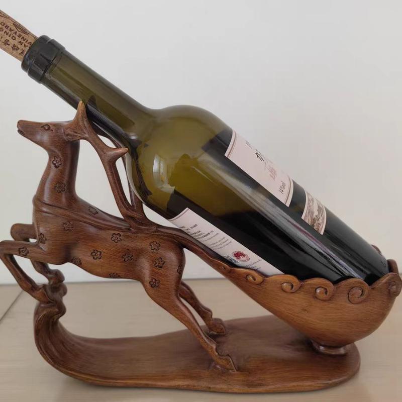 wine holder ornament, bar and restaurant wine rack,  cabinet decoration resin home decoration ornament   wine holder