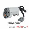 MOC Technical Parts Motor PF Construction Block Leduo Power Function Mechanical Group Splicing X-XL-M-Servo Motors Blocks Playthings