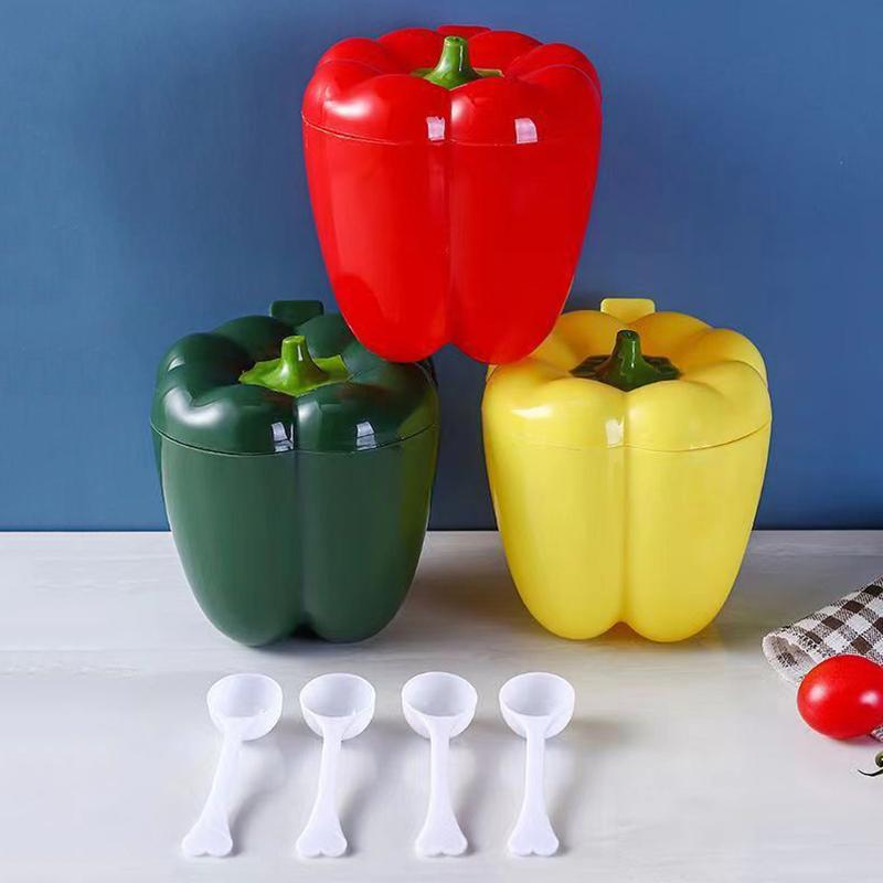 1Pc Plastic Creative Seasoning Jar Container Spice Rack Organizer Outdoor Camping Seasoning Bottle Kitchen Gadget Set