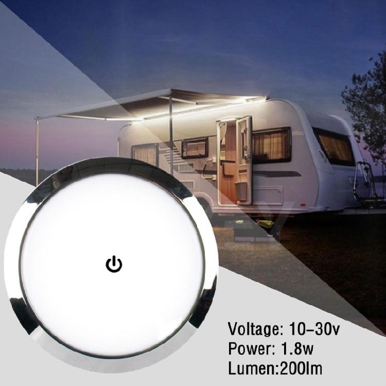 SurfaceMount Round Dome Light LED Ceiling Downlight Puck Lamp Camper Accessory