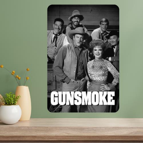 Gunsmoke Metal TV Show Poster Sign 20x30cm(7.8x11.8inch)