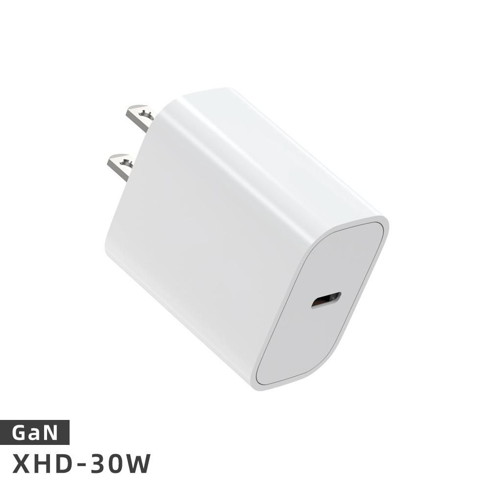 New 30W Gallium Nitride European Fast Charging Suitable for Apple 16 Charger Samsung Fast Charging Set Apple 15 Charging