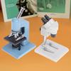 Dollhouse Miniature Microscope Realistic Plastic Mini Laboratory Equipment Experimental Scene Decor Toy Play House Supplies
