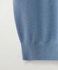 Seteo Lightweight Crew Neck Half Knit Blue