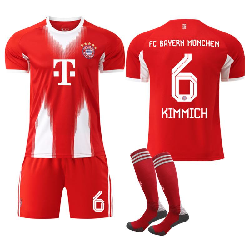 Bayern Munich Home Jersey 10 Muller Soccer Uniform Set Men 2025-26 Kit Kids Youth Olise 14 Diaz 17