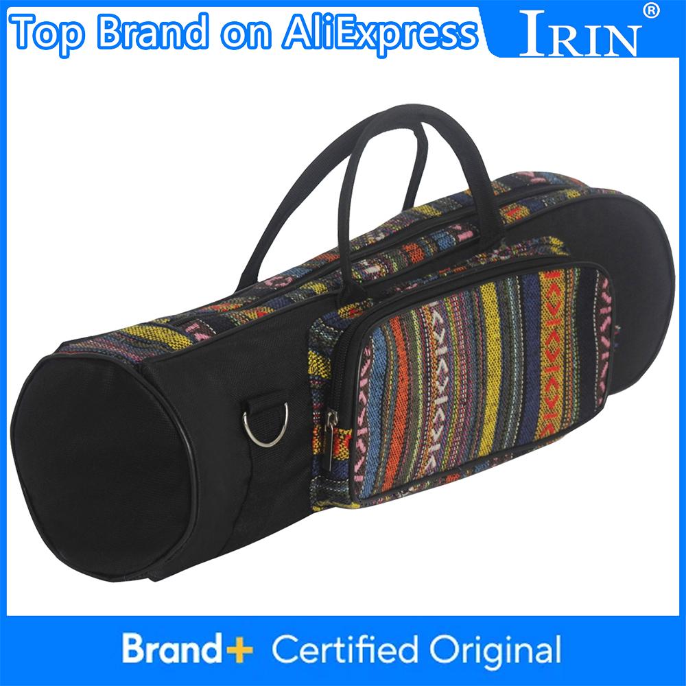 IRIN Ethnic Style Trumpet Waterproof Oxford Cloth Cover Ethnic Style Trumpet Portable Accessories Brass Instrument Storage Bag