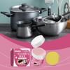 Pot Bottom Stainless Steel Cleaner Paste Removes Stubborn Rust and Burn Marks Deep Cleaning Kitchen Polishing Cream