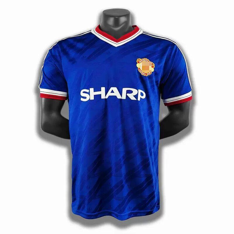 Source: Retro football uniform: Brazil-Real Madrid-Manchester United nostalgic version short-sleeved jersey