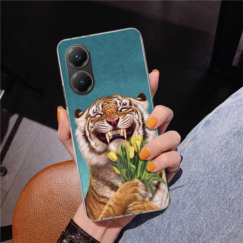 Superior Tiger Pattern Art Phone Case For Xiaomi Poco X7 X6 X5 Pro F7 Ultra Redmi 15C 15 13C 13 12C 12 10 10A 10C 9 9A 9C 9T Cov