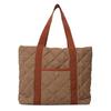 cotton clothes large bag women's rhombus down cotton light tote bag new large-capacity shoulder bag
