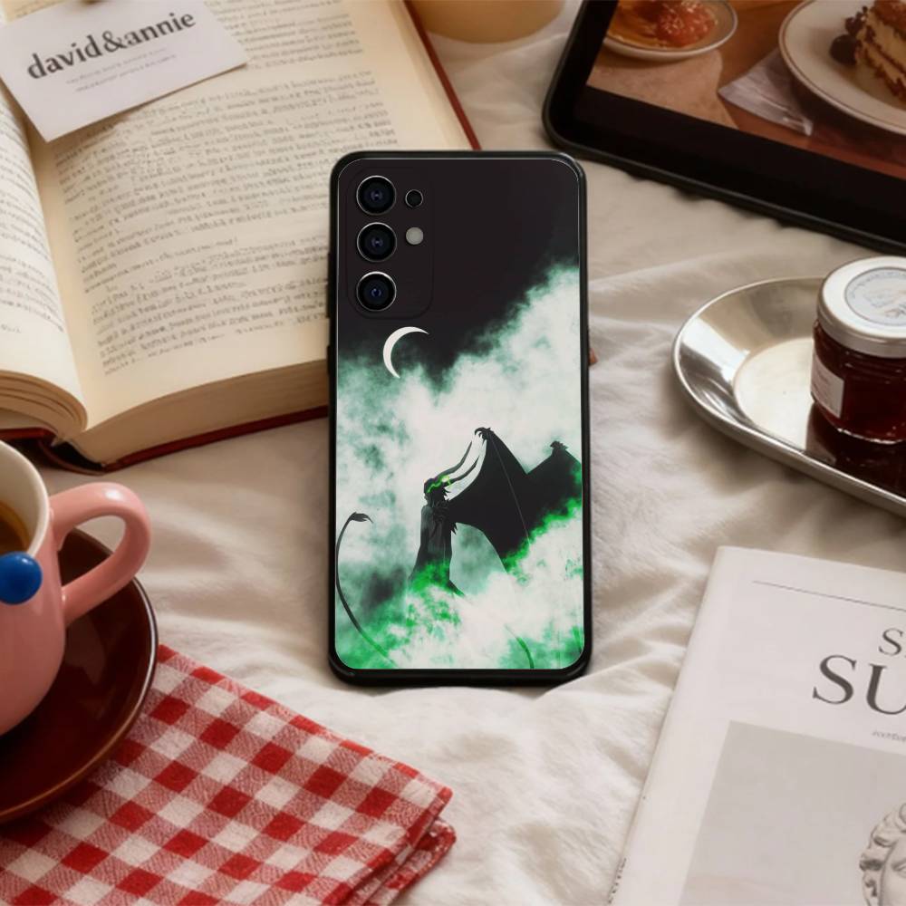 Anime U-Ulquiorra Cifer Phone Case For Samsung S 25,24,23,22,30,21,10,9,Ultra,Plus,Lite,FE,4,5 G Soft Black Case