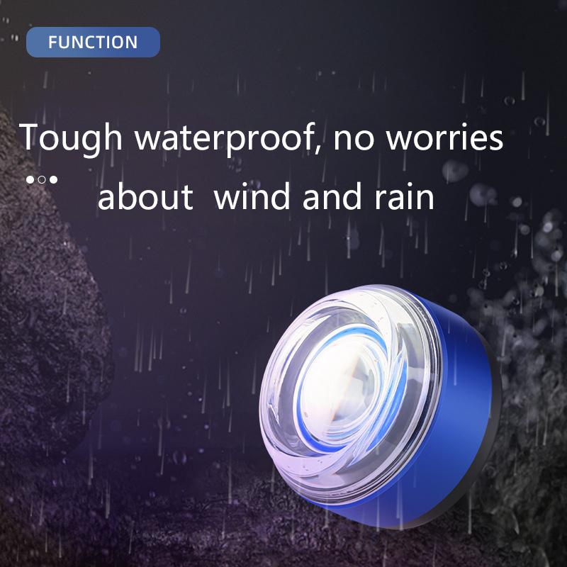 Fashion New Bicycle Turn Tail Light Colourful Lights Intelligent Vibration Sensor Brake Light Waterproof Cycling Gear for Bike 9-Speed Adjustment