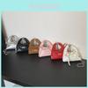 Mini Pu Girl Chain Crossbody Bag With Butterfly Bow And Breathable Lightweight Design For Daily Use