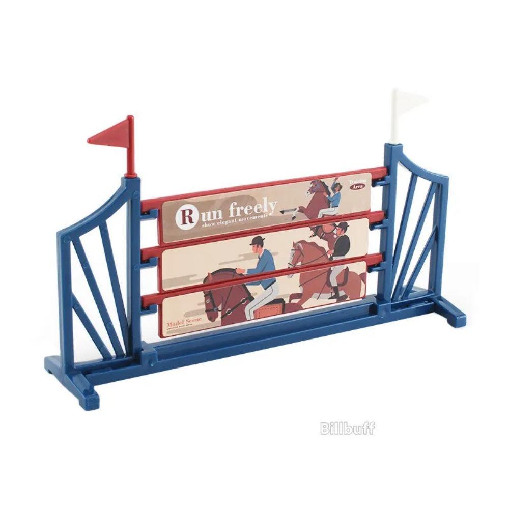 Model Cursă de Cai DIY Călăreț Animal de Fermă Figurine Figurine Acțiune și Jucărie Jucării Emulație ABS pentru Copii Cadou de Crăciun Aniversare