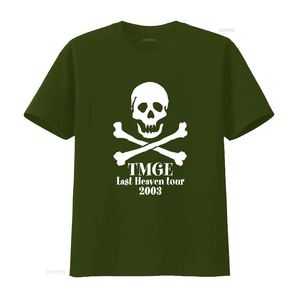 Vintage 00s Thee Michelle Gun Elephant TMGE Punk Rock Garage Band Skull Crossbones T Shirt Size M vintage Washed Unisex