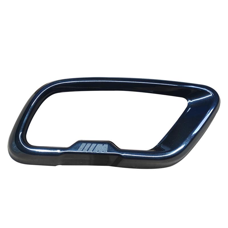 BMW X5/X6/X7 Stainless Steel Black Exhaust Tailpipe Cover (19-21)