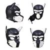 2 Size Neoprene Puppy Hood Custom Animal Head Mask Novelty Costume Dog Head Masks