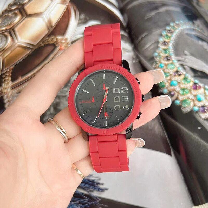 With Silicone Watch Large Dial Gender-Neutral Couple Men And Women Fashion Personality