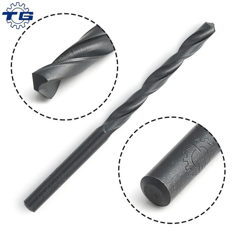 High-Speed Steel Straight Shank Twist Drill Bit