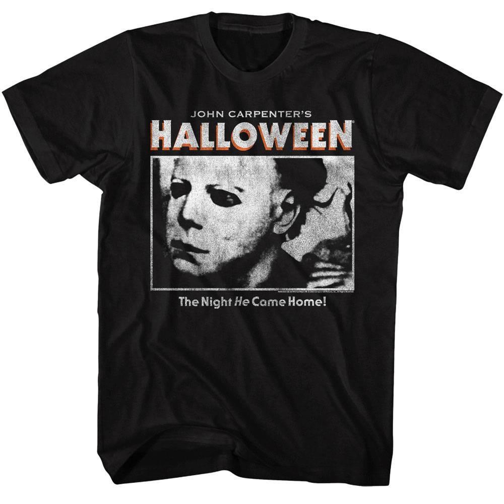 Halloween Michael Myers Mask Men T Shirt