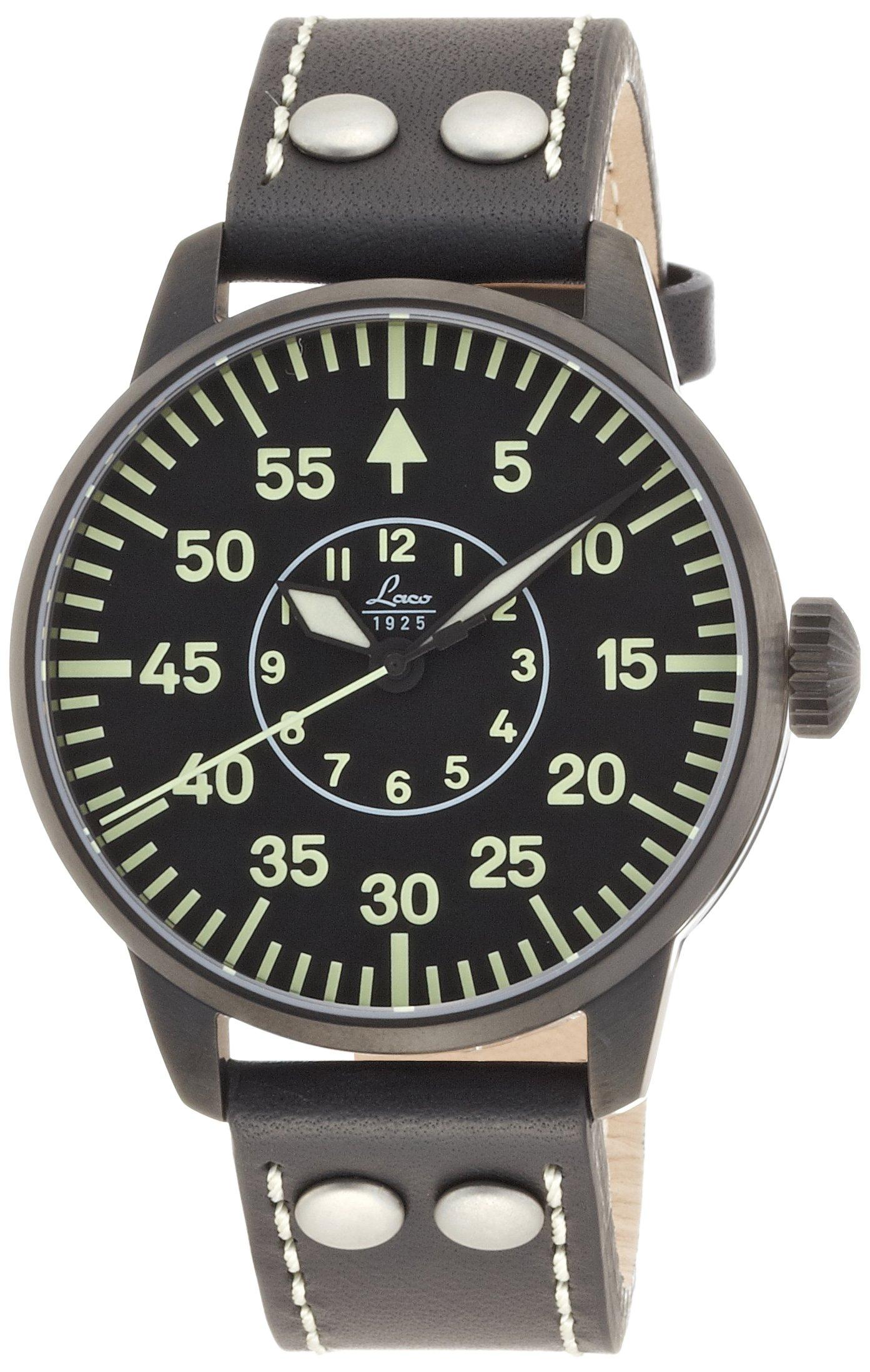 

Laco Watch 861760 Bielefeld, Officially Imported, Black