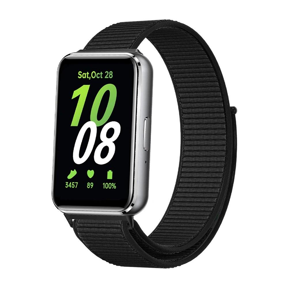 Nylon Loop Strap For Samsung Galaxy Fit 3 Watch Band Bracelet For Galaxy Fit 3 Smart Wristband Replacement Correa Accessories