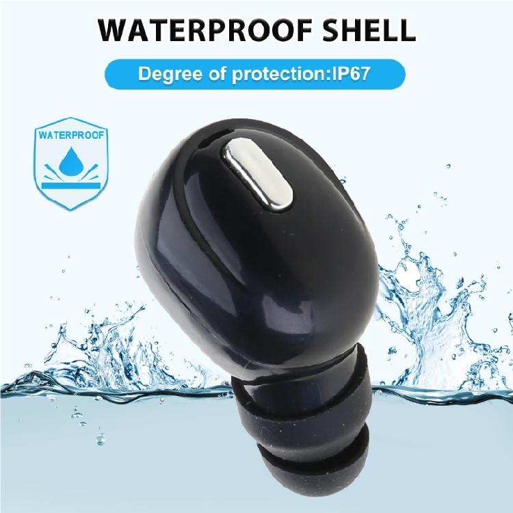 Wireless Earbud, Single Mini BT5.2 Earphone Low Profiled for Discreet Listenings Wide Compatible for Devices