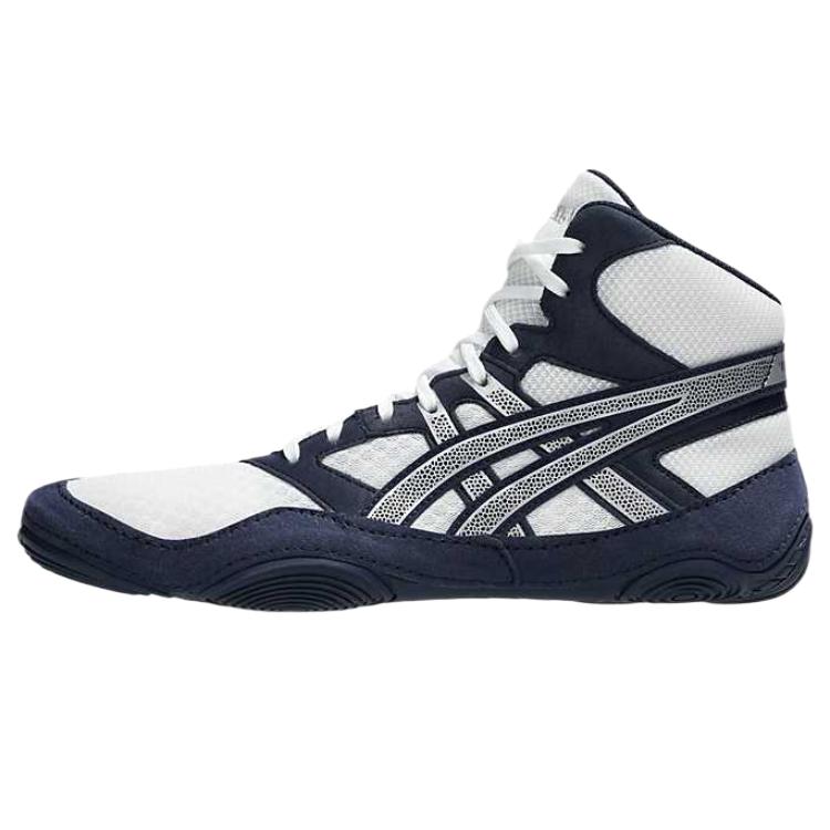 Nové tréninkové boty Asics Snapdown 4 Coverage se středně vysokým svrškem Pánské Modré Bílé 1081A058-401