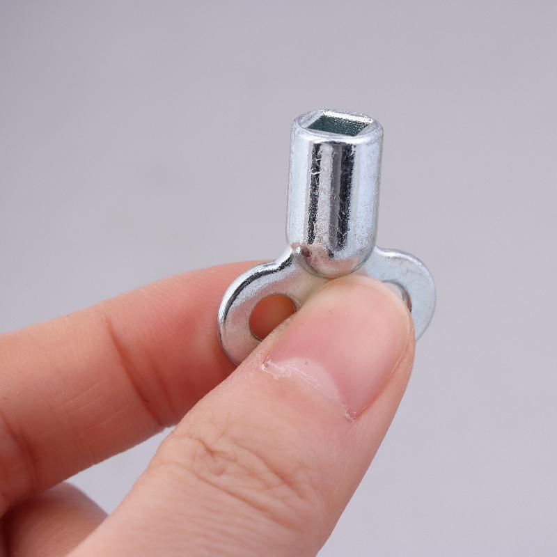 Radiator Valve Keys Zinc Alloy Square 5×5Mm Socket Vent Air Valve Key Wrench Plumbing Valve Key For Radiators And Faucet