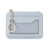 Portable Multi-card Slots Card Bag Keychain Hanging Leather Multi-card Wallet PU Leather Coin Purse Gifts