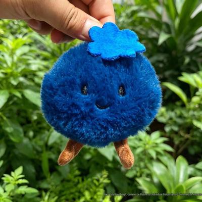 Blueberry Plush Doll Keychain - Small Pendant Accessory Gift