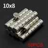10x8mm Powerful Neodymium Magnet  N35 NdfeB Permanent Magnetic imanes Round Super Strong Fridge Magnets DIY