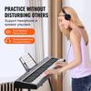 88 Key Digital Piano Keyboard Semi Weighted Full Size Electric Portable