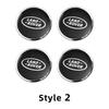 4Pcs 62mm Car Wheel Center Hub Caps For Land Rover Range Rover Freelander Defender Sport Evoque 3 4 L319 L462  Accessories
