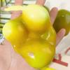 1/2/3/4/5Pcs Simulation Mango Stress Relief Toy Color Changing Strawberry Squeeze Toy Slow Rising Stretchy Decompression Fruit Shape Sensory Fidget