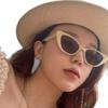European Sweet & Spicy Cat Eye Sunglasses for Women: Trendy, Small Face, Korean Style Influencer Sunglasses