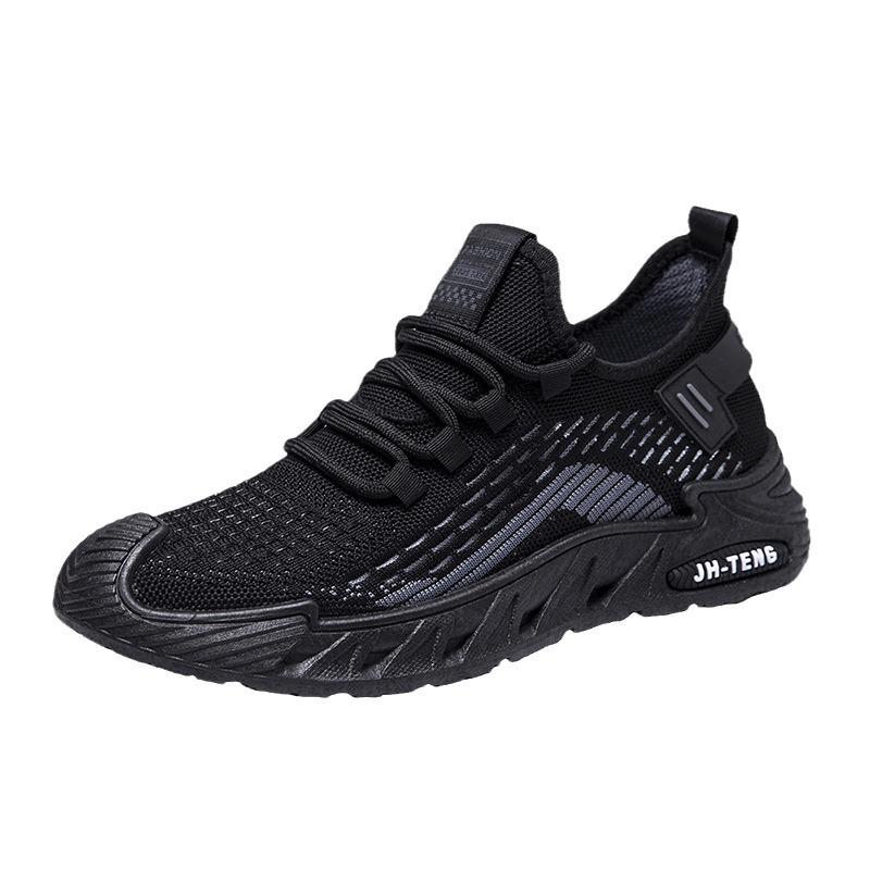 Plus Size Men's Breathable Mesh Sneakers, Spring 2025 - Fashionable, Versatile, and Comfy for Casual or Running Activities.