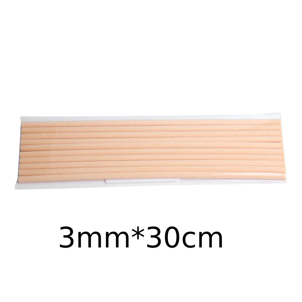 10Pcs Reed Diffuser Sticks Essential Oil Diffuser Stick Refill 30cm Fiber Reed Diffuser Replacement Refill Stick for Bedroom Hom
